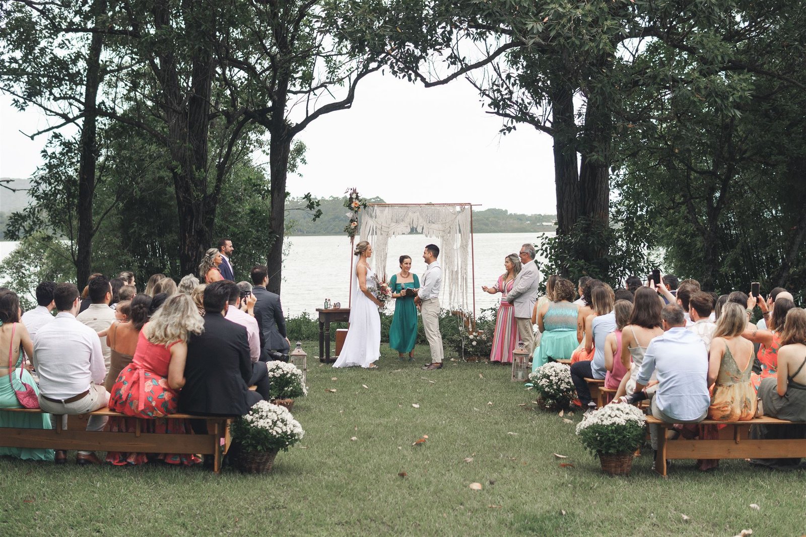 Destination Wedding no iate Clube